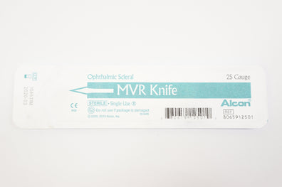 Alcon 806912501 Ophthalmic Scleral MVR Knife 25G (x)